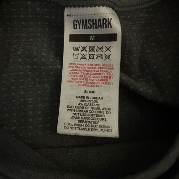 Gymshark vital seamless 2.0 long sleeve crop top gray medium - Picture 6 of 9